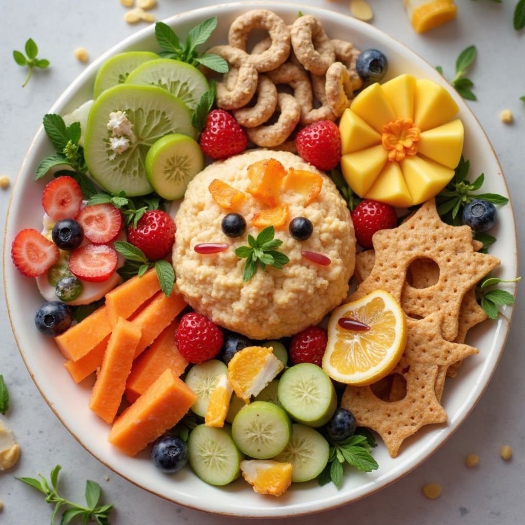 Catering services with healthy kids party food